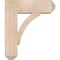 Ekena Millwork Thorton Craftsman Smooth Bracket w/ Offset Brace, Douglas Fir, 7 1/2"W x 22"D x 26"H BKT0806X22X26THR04SDF - alternate 2